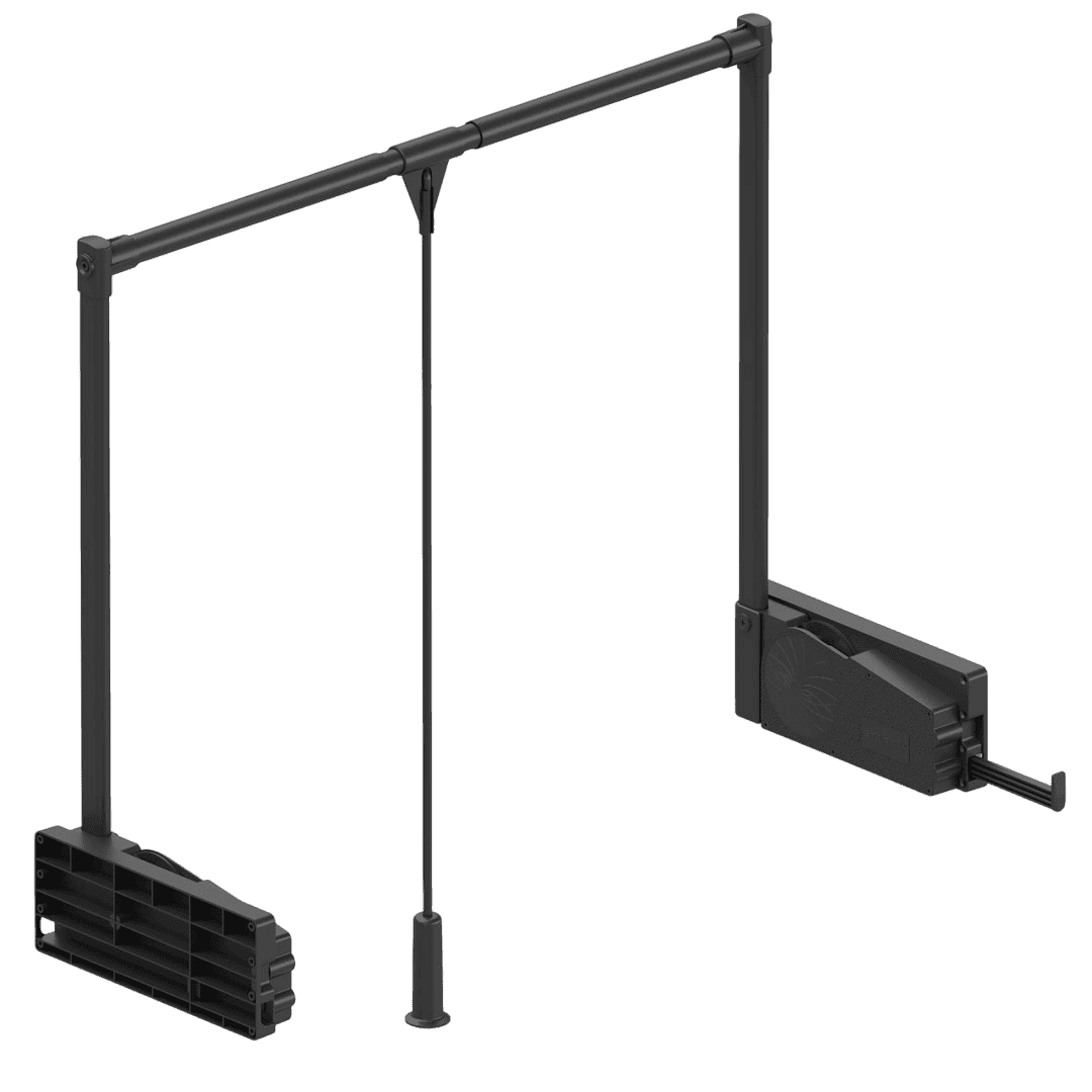 Cintre mobile abatible