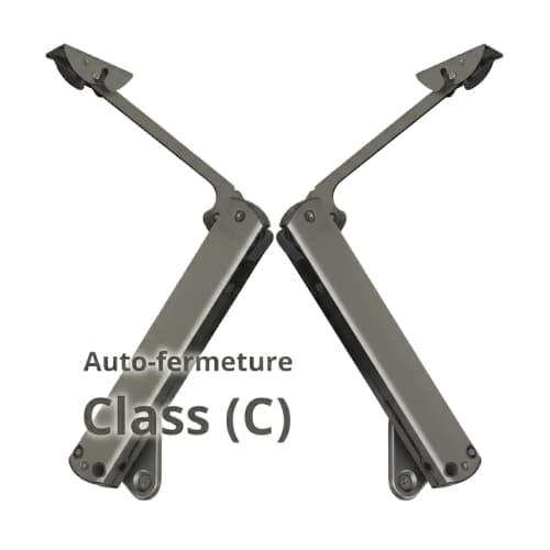 Mécanisme Slim  pour porte relevable, classe C